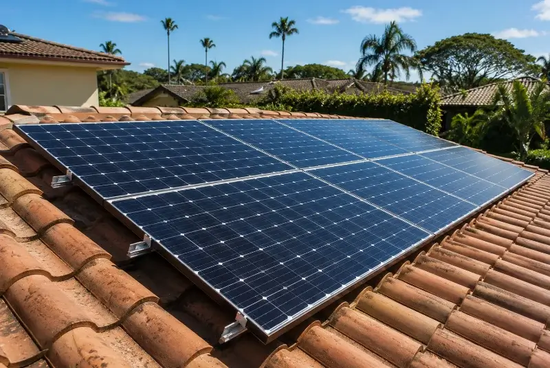 Installation de panneaux solaires à Plan-de-Baix